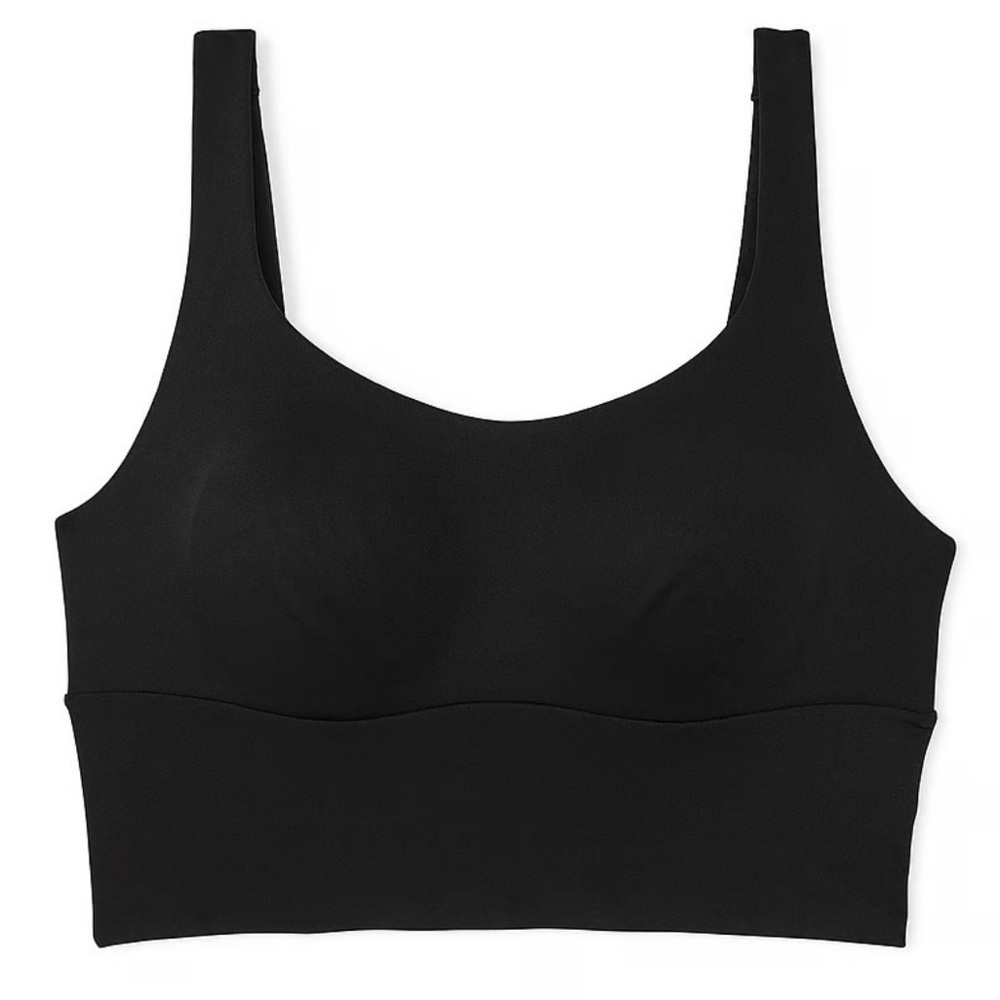 NWT Victoria Secret Elevated Cross Back Mesh Sports Bra, BlackSize: Small